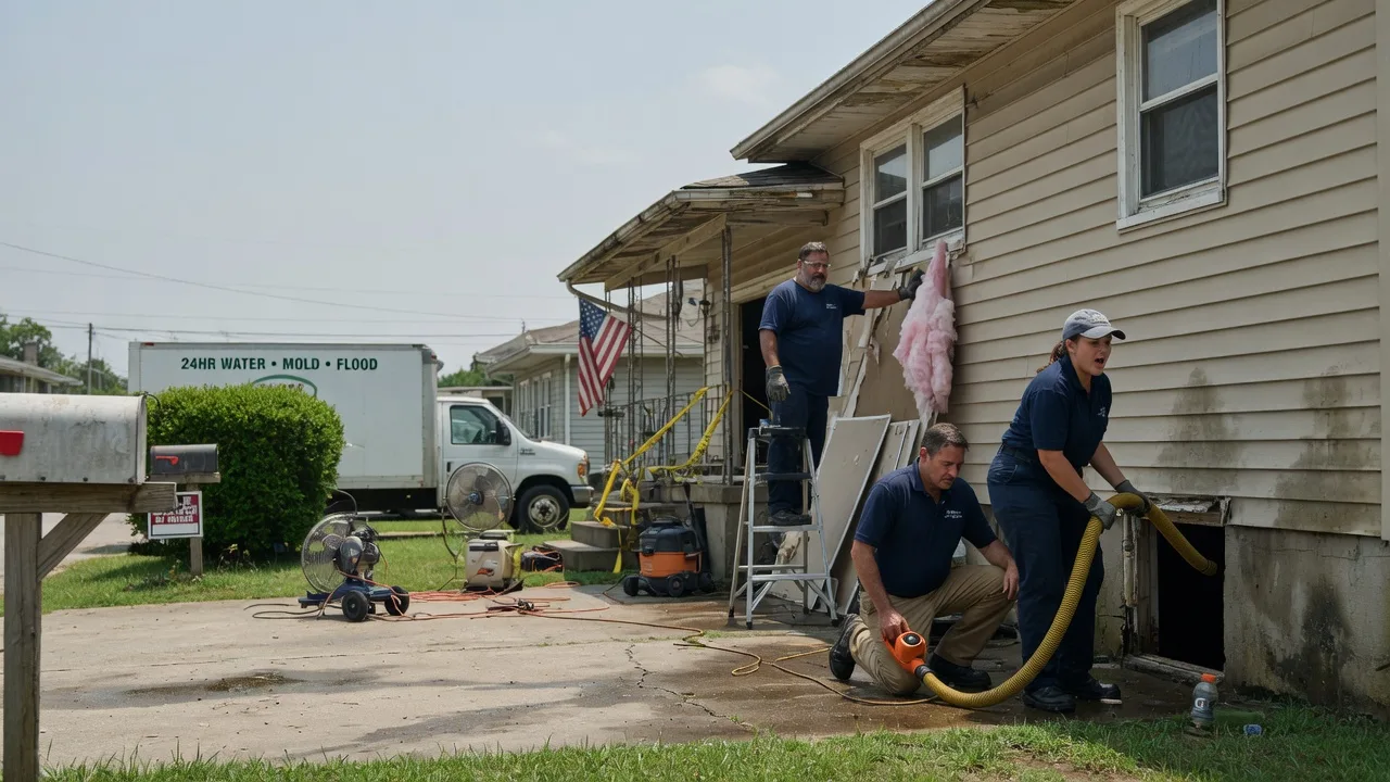 Water Damage Repair in Butte Des Morts, WI near me